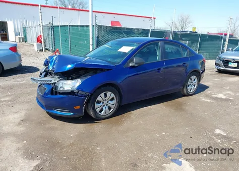 2013 Chevrolet Cruze Ls Auto из США, поврежденный, VIN 1G1PA5SH0D7162020
